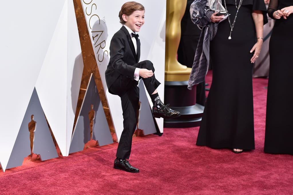 Jacob Tremblay and Star Wars Bots at the Oscars 2016