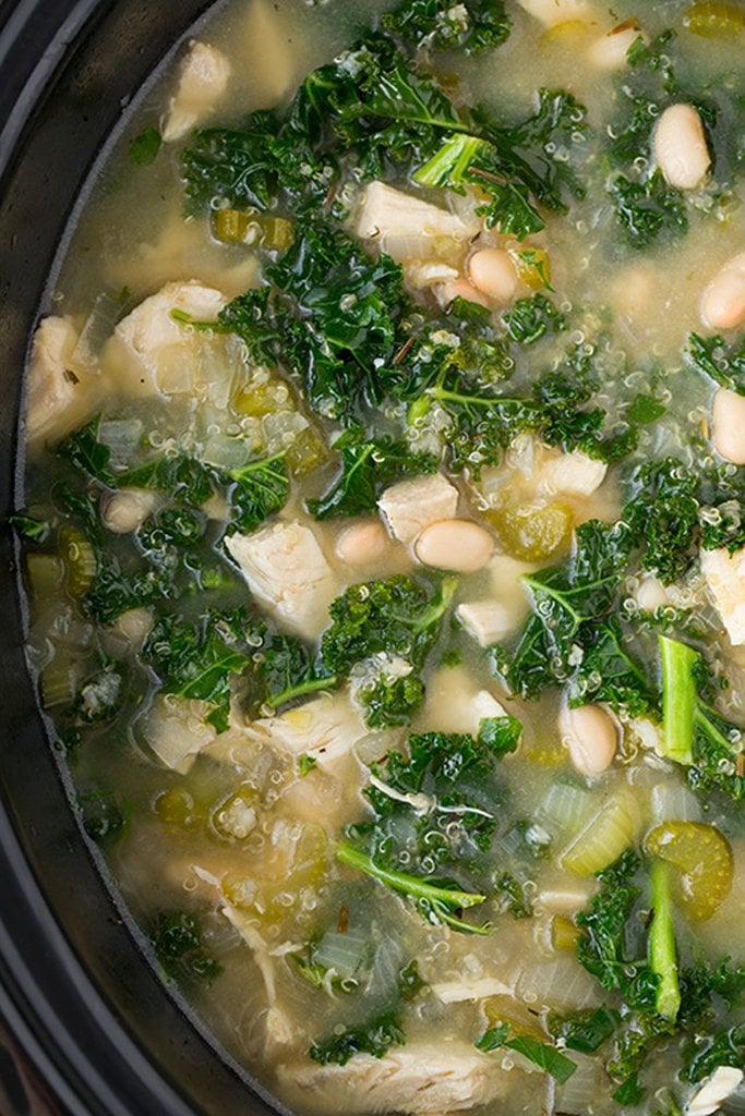 Chicken, Quinoa, and Kale Soup