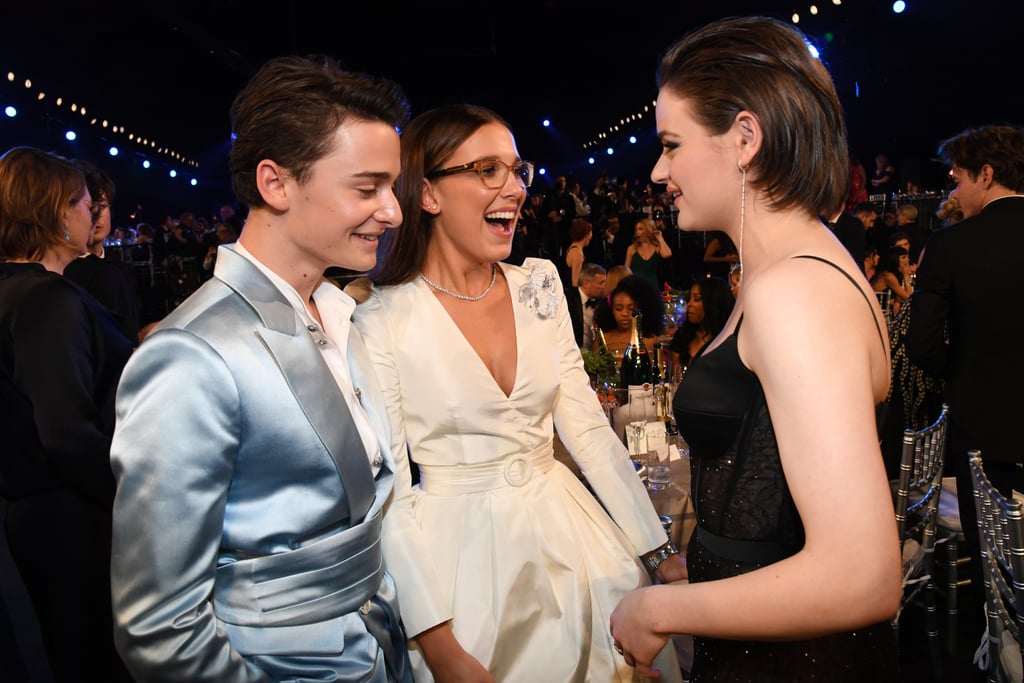 Noah Schnapp, Millie Bobby Brown, and Joey King at the 2020 SAG Awards