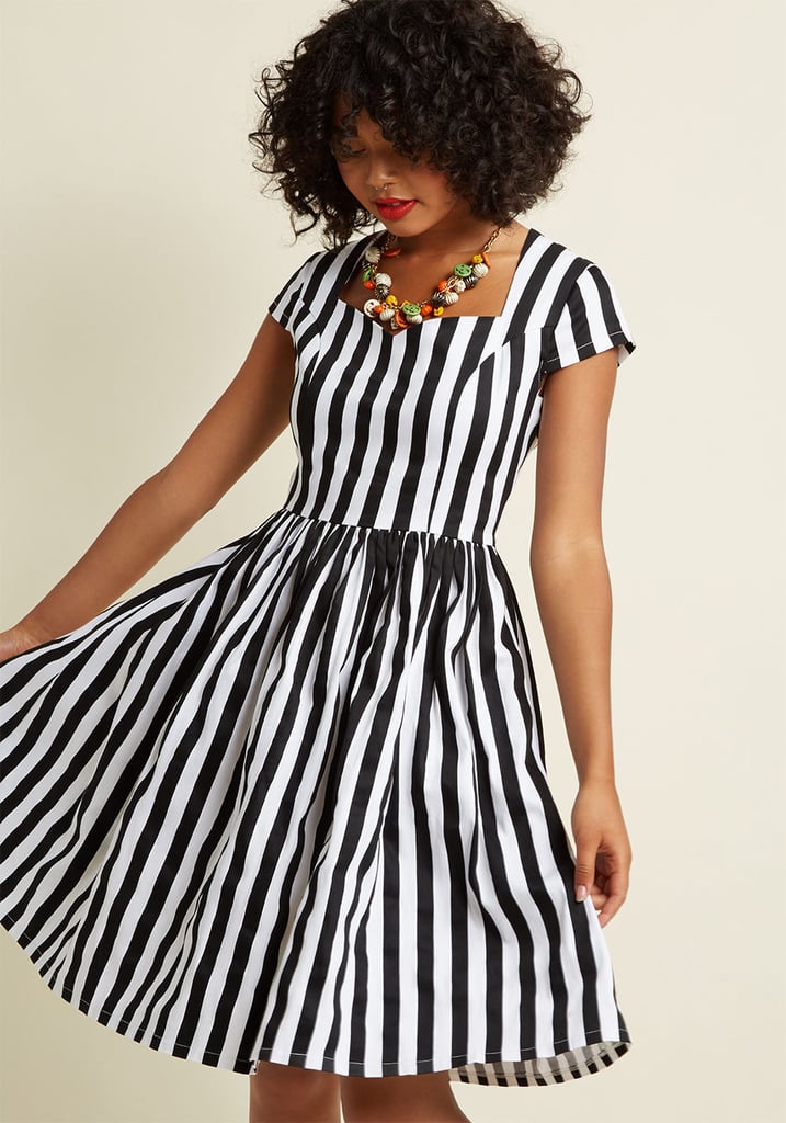 Banned Bold Me Over A-Line Midi Dress