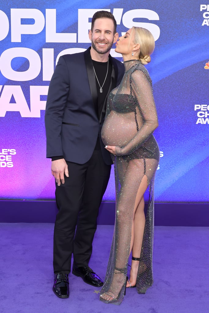 Heather Rae El Moussa's Sheer People's Choice Awards Dress