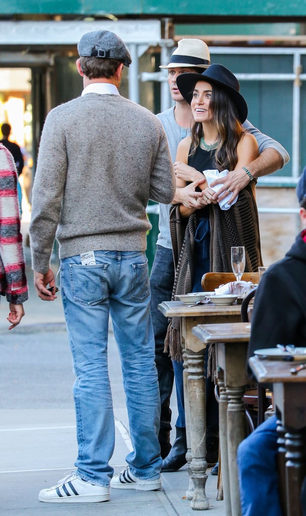 Ian Somerhalder and Nikki Reed in NYC October 2015