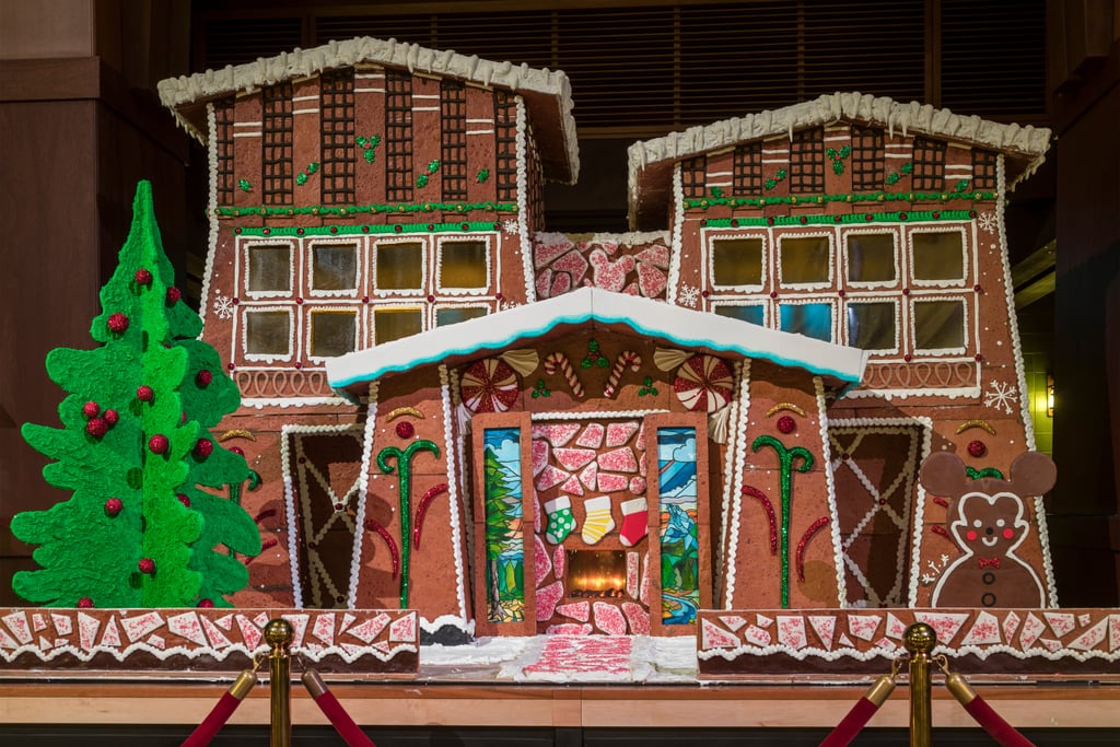 Downtown Disney at Disneyland: Gingerbread House at the Grand Californian Hotel