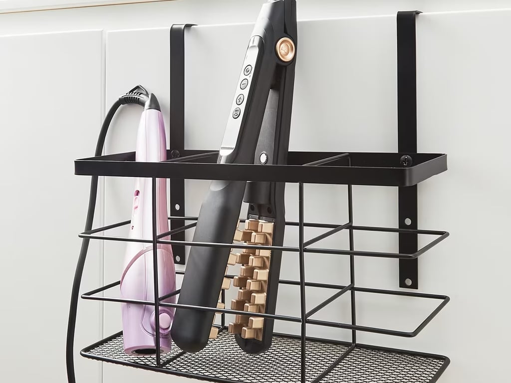Organised Hair Tools Within Easy Reach