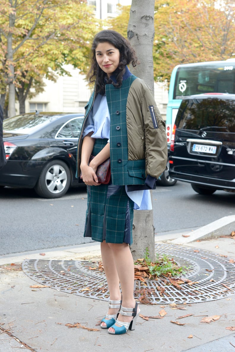 Caroline Issa at Spring 2014 Paris Fashion Week