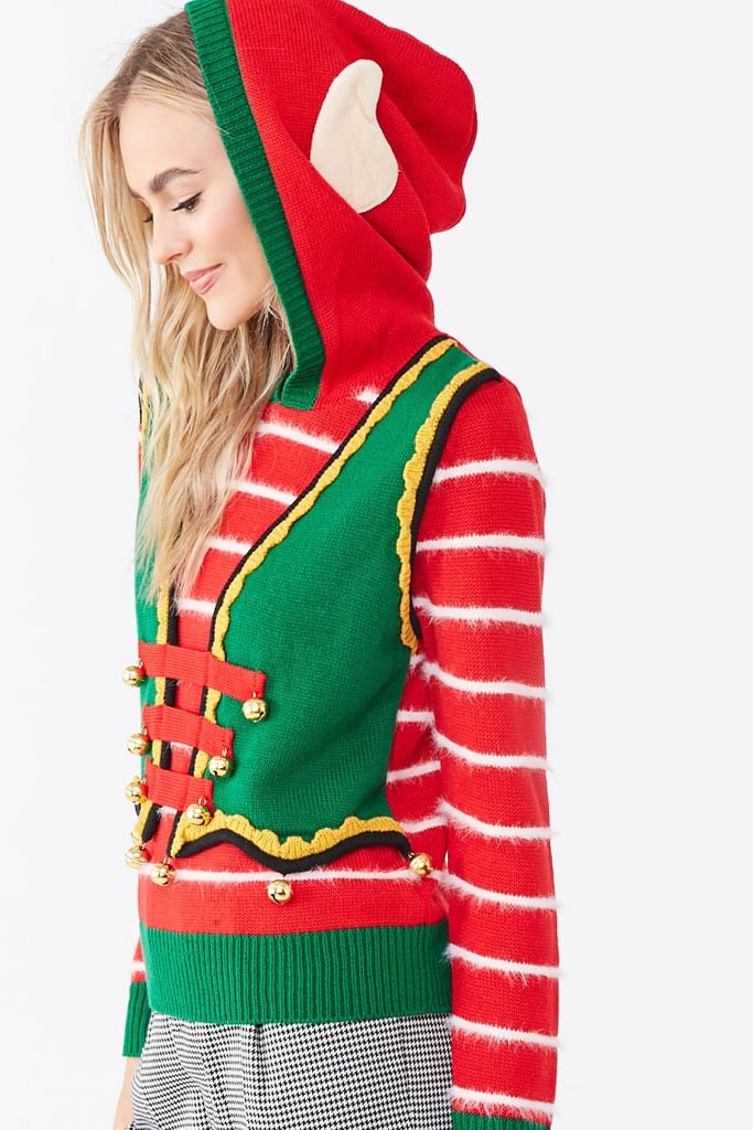 Holiday Elf Striped Sweater