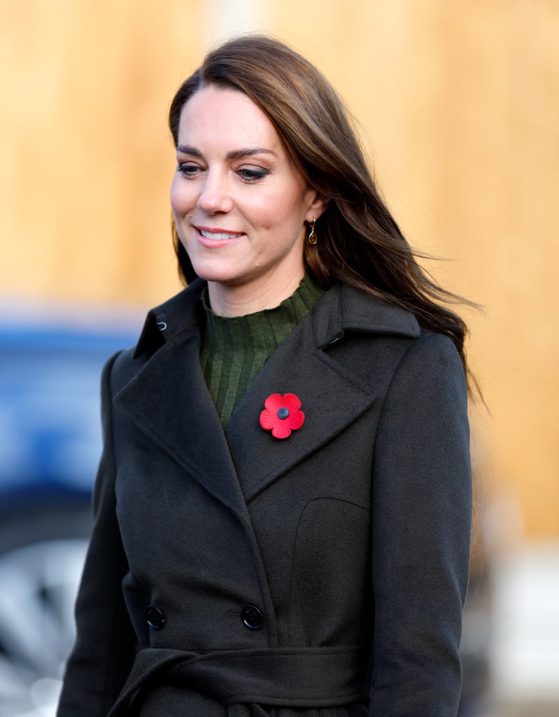 Kate Middleton Wears £35 Green Knit Mango Dress