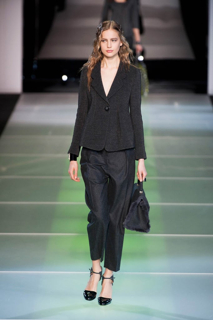 Giorgio Armani Fall 2014 Runway Show | Milan Fashion Week | POPSUGAR ...