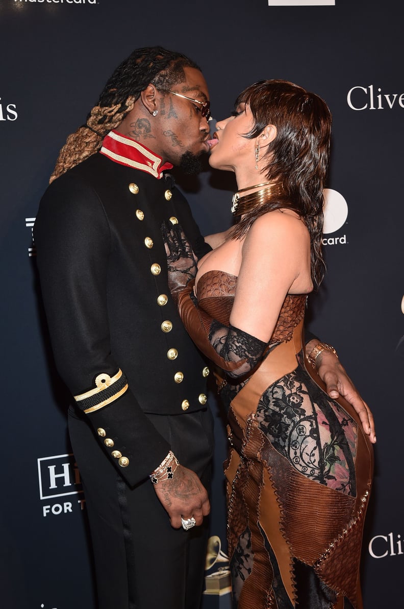 Cardi B and Offset Have a PDA-Filled Date Night