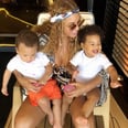 Beyoncé Shares a Photo of Her Twins From Vacation, but It's Blue Ivy Who Steals the Spotlight