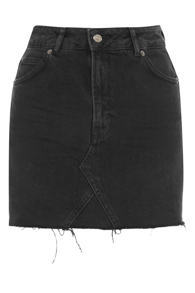 Topshop Denim Skirt | Kendall Jenner's Powerpuff Girl ...