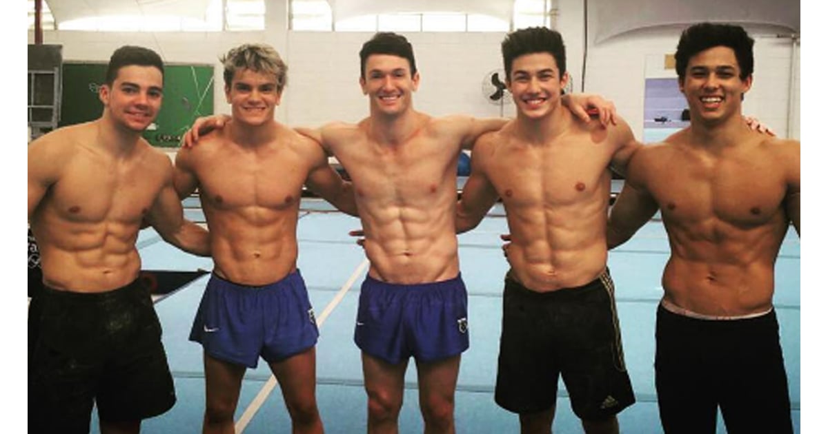 Brazil S Hot Men S Gymnastics Team Video Popsugar Love And Sex