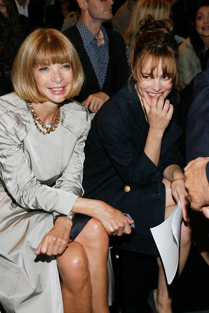 When She Knew Exactly How Cool It Was to Sit by Anna Wintour