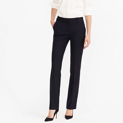 J. Crew Campbell trouser in pinstripe 120s wool ($148)
