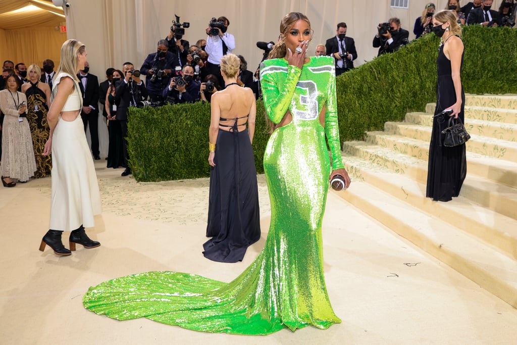 Ciara's Peter Dundas Jersey Dress at the 2021 Met Gala