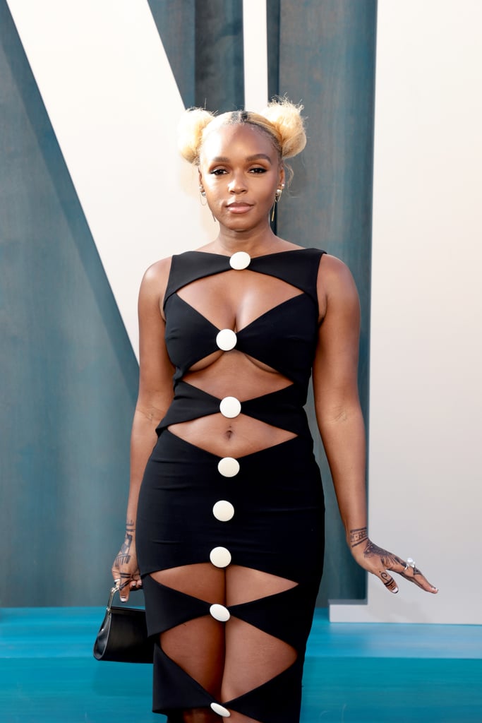 Janelle Monáe's Cutout Dress at the Vanity Fair Oscar Party