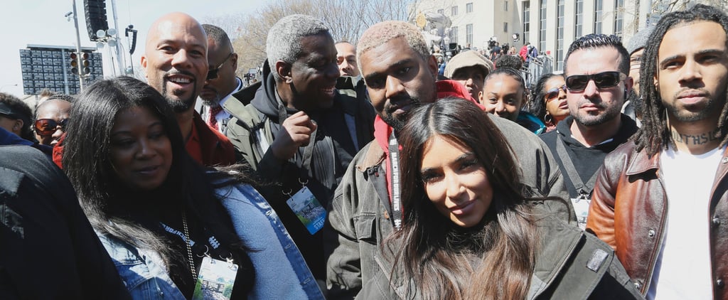 Kim Kardashian and Kanye West at March For Our Lives