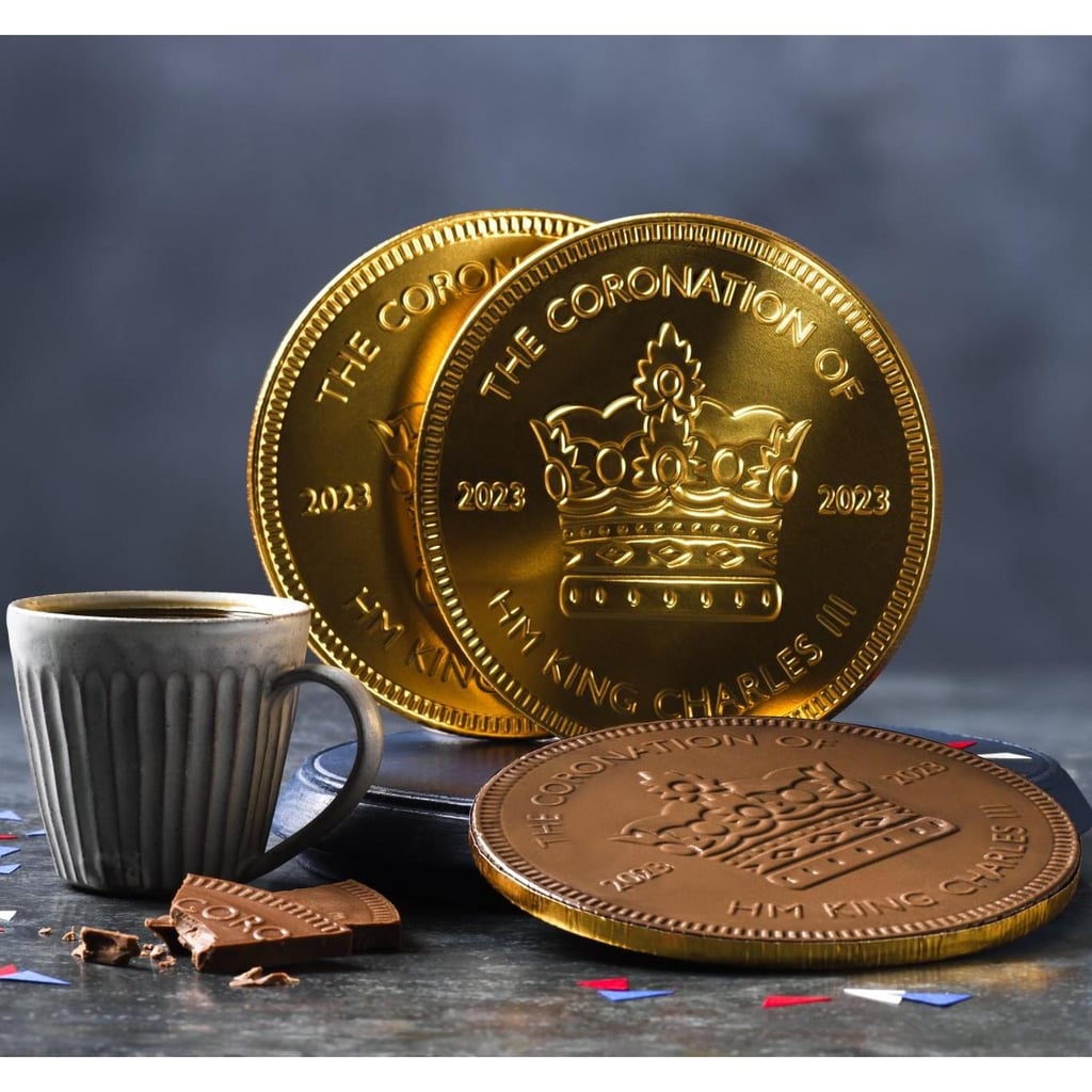 M&S: Coronation Giant Milk Chocolate Gold Coin