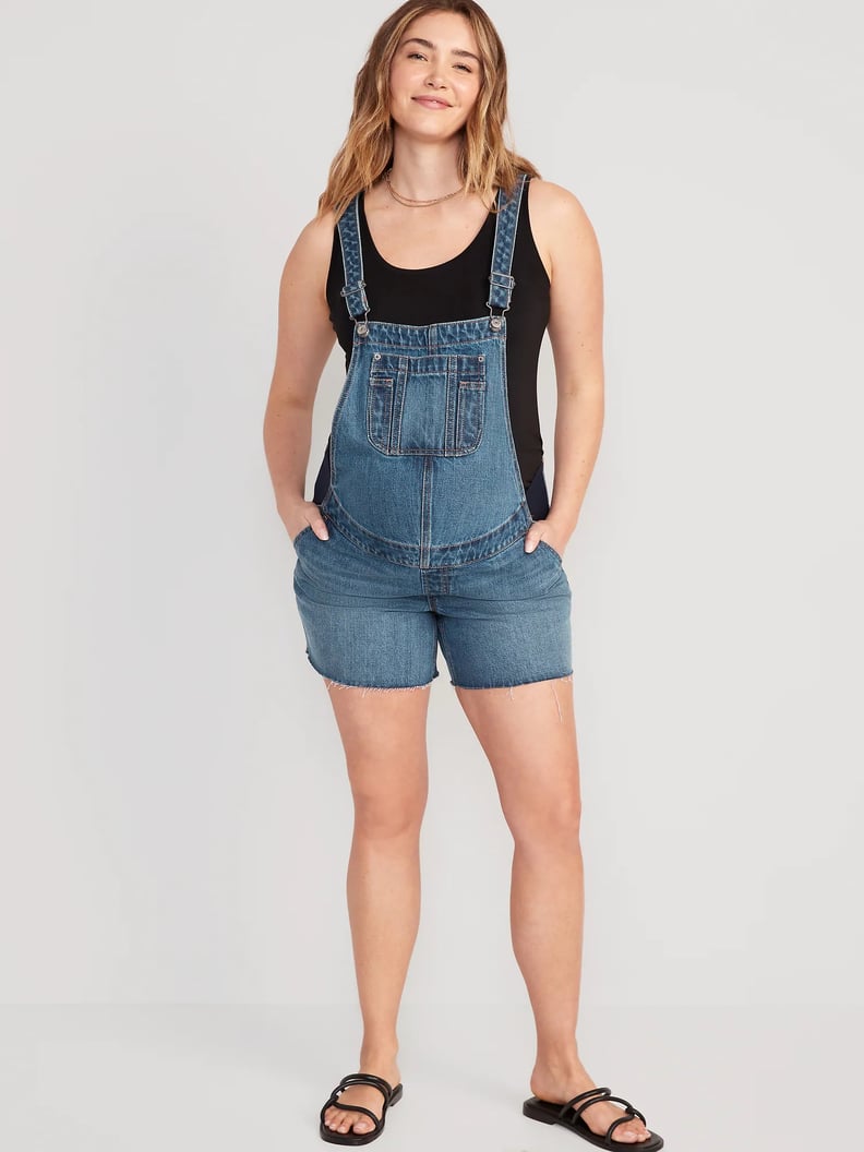 Best Maternity Jean Shortalls