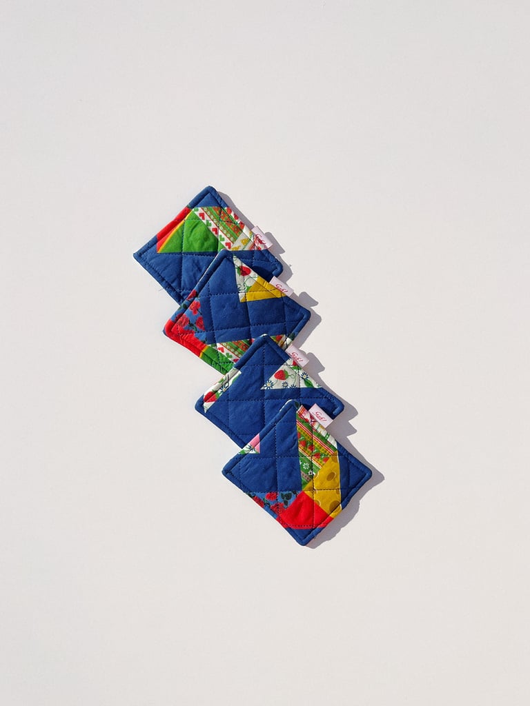 Lisa Says Gah Quilted Coaster Set