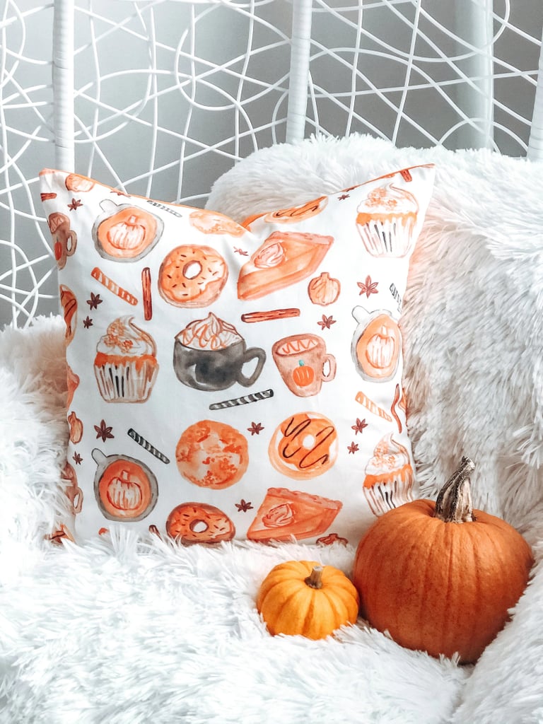 For a Fall Statement: Pumpkin Spice Fall Pillow