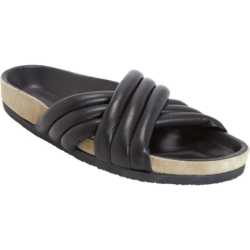 Isabel Marant black Holden pool slides ($510)