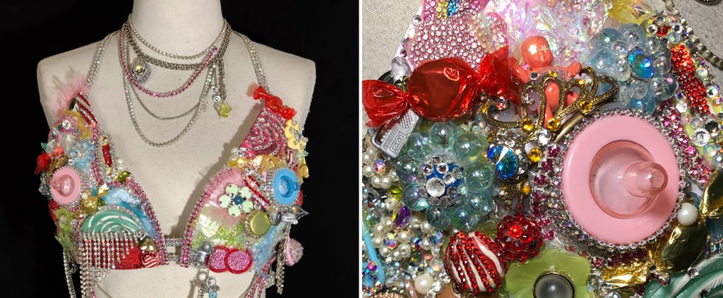 Get Up Close With Nicki Minaj's Wild Pregnancy-Reveal Bra