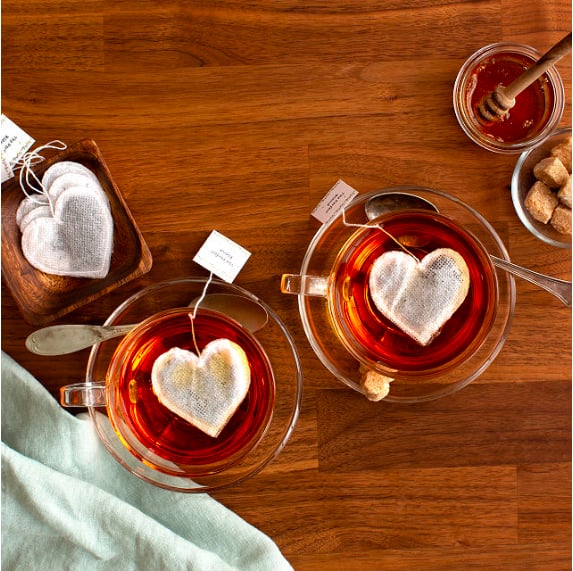 Heart-Shaped Tea Bags