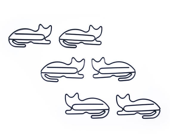 Bag of Cat Paper Clips