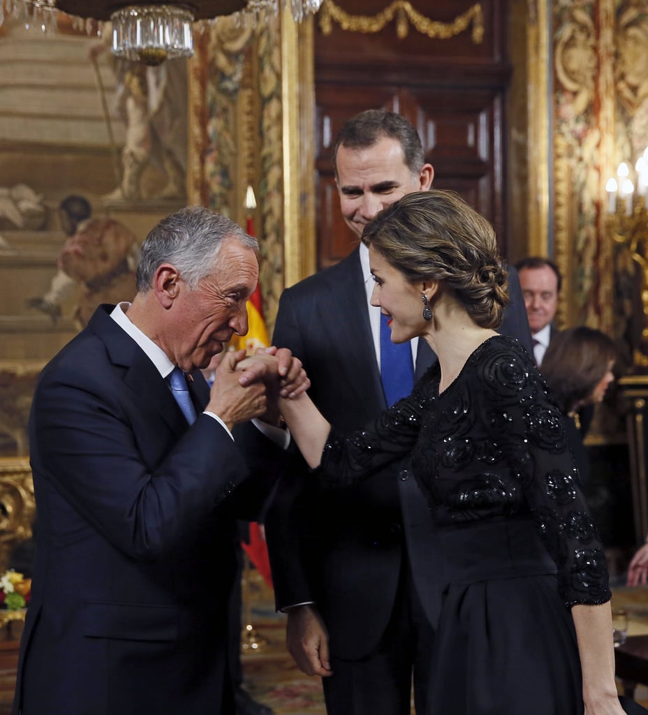 Queen Letizia's Updo March 2016