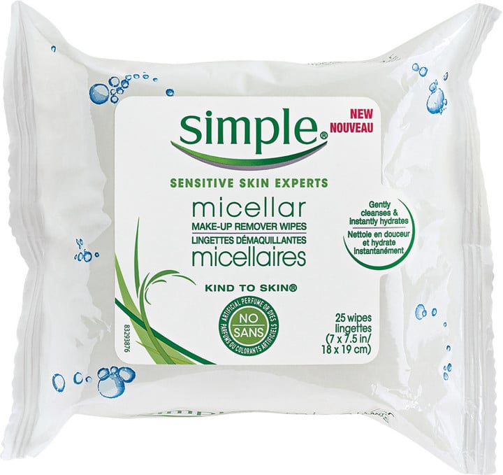 Simple Micellar Make-Up Remover Wipes