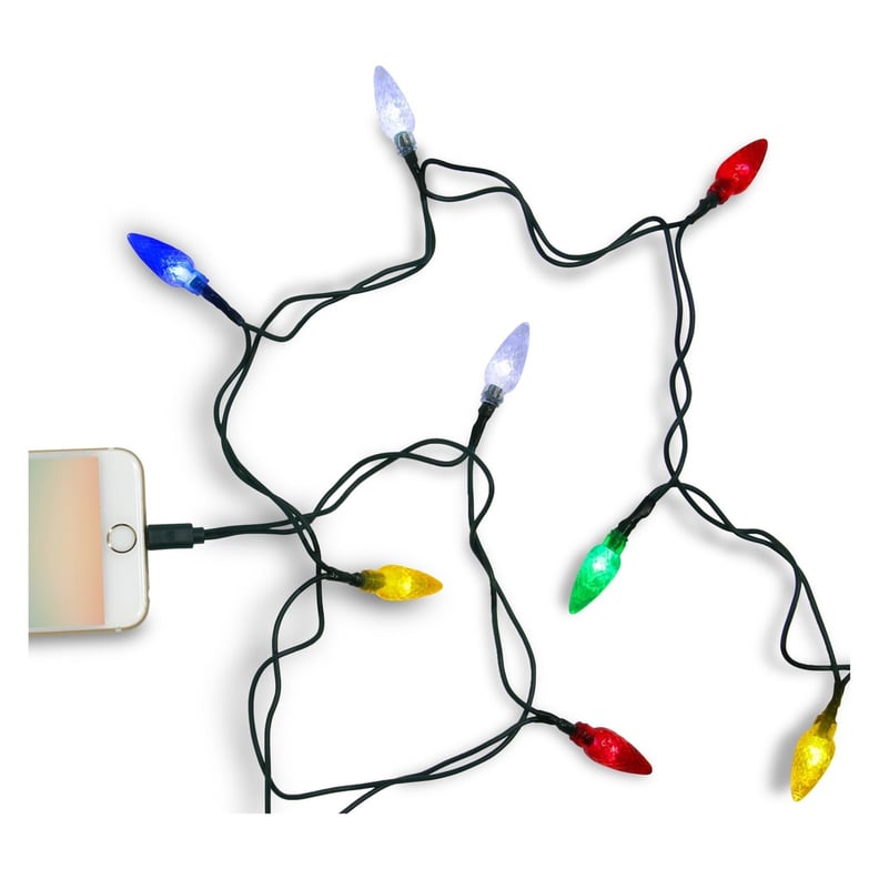 Christmas Lights Phone Charger POPSUGAR Family