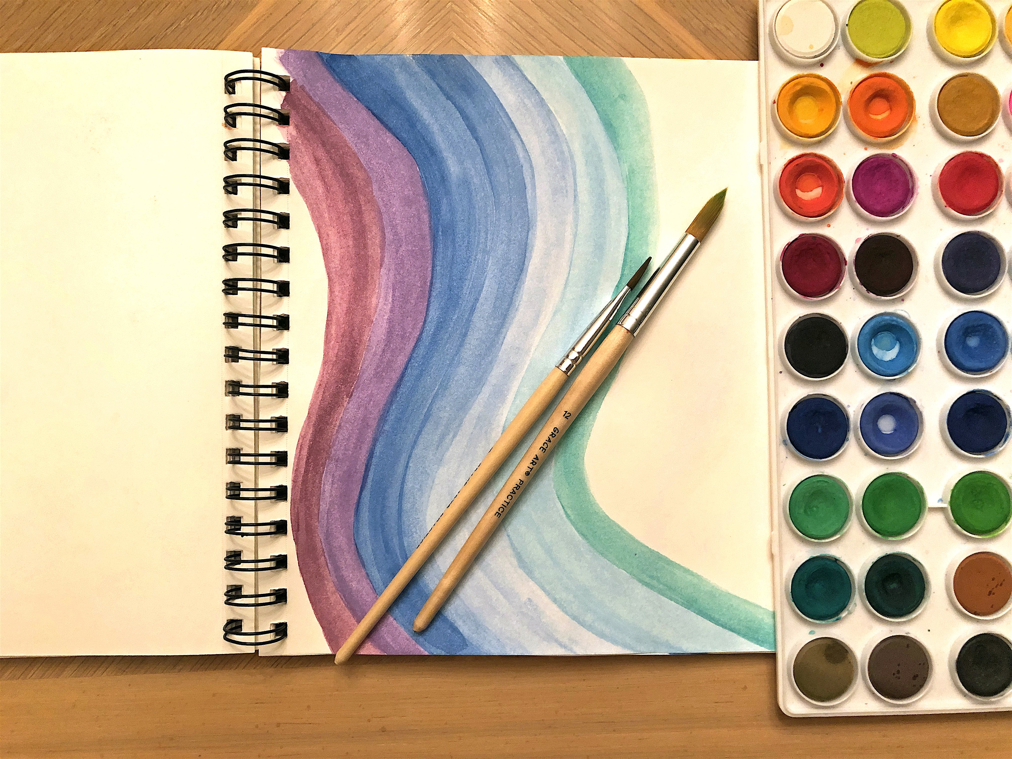 Paint with water coloring books. Anyone can feel like an artist with only a  paint brush and water : r/nostalgia