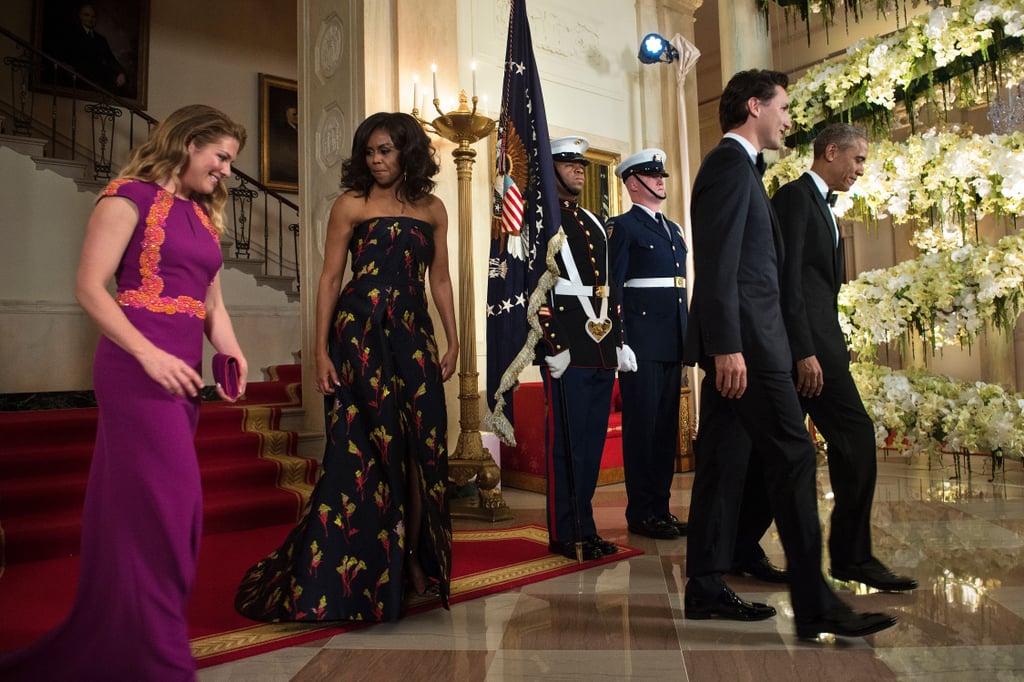 Sophie Gregoire-Trudeau's Dress at Canada State Dinner 2016