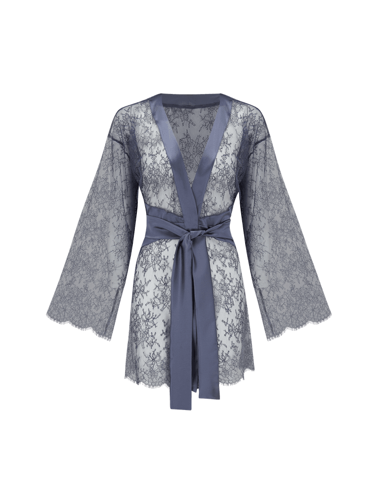Coco de Mer Arabella Chantilly Lace Robe