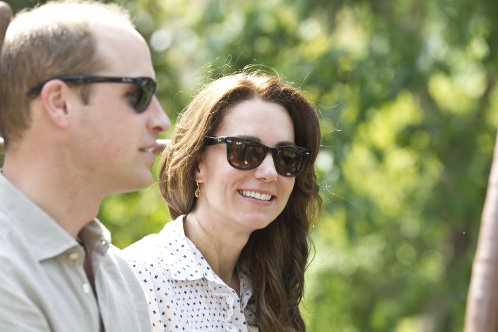 Kate Middleton Wearing Zara Pants in India 2016