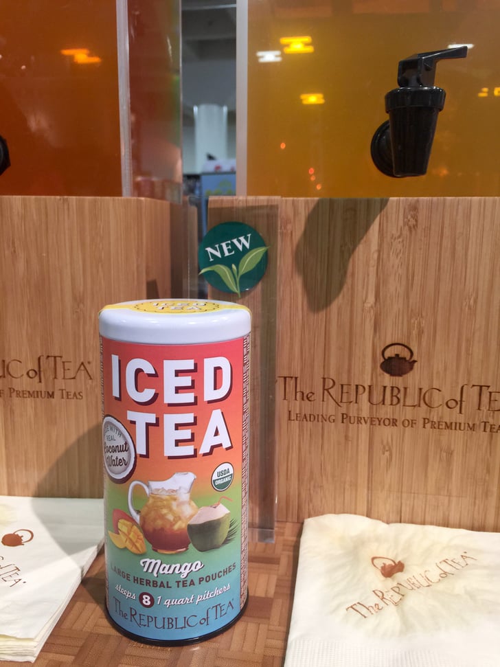 The Republic of Tea Mango Coconut Water Iced Tea Best Artisan Snacks