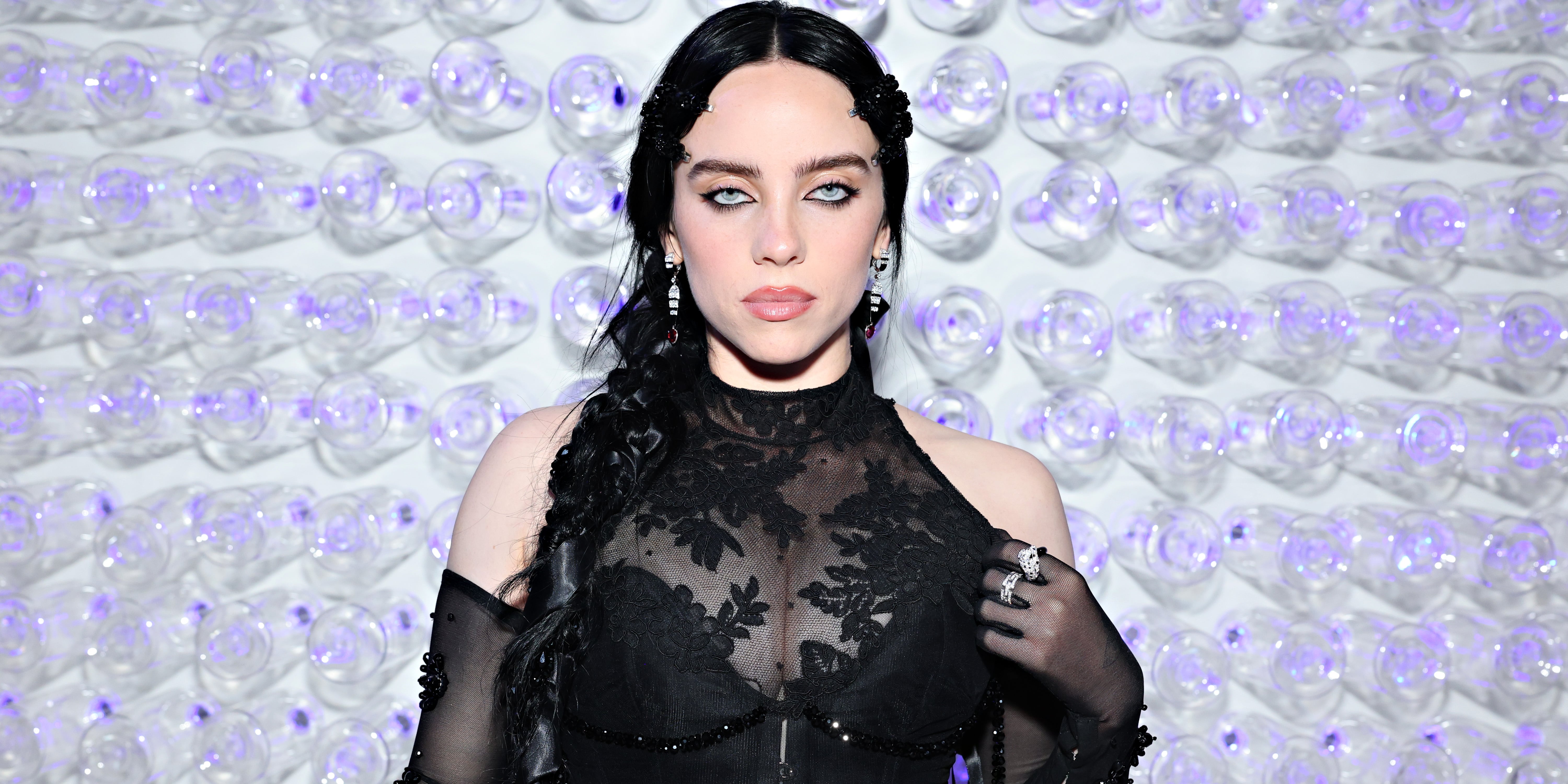 Billie Eilish Wears a Leopard Bra in Instagram Outfit Post POPSUGAR