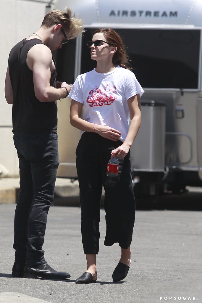 Emma Watson and Chord Overstreet PDA Pictures June 2018