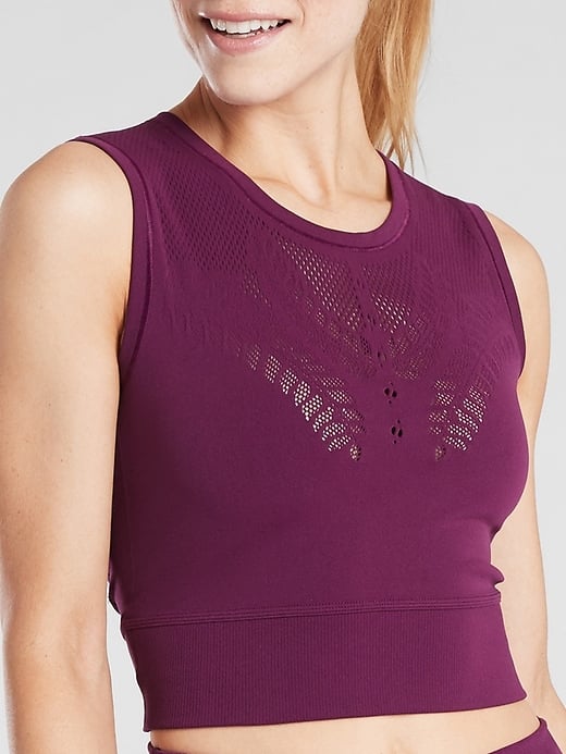 Athleta Ujjayi Crop Tank