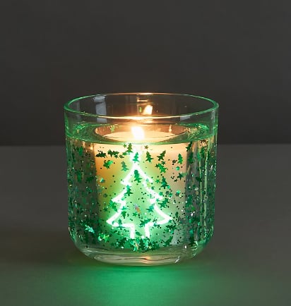 Marks & Spencer Light Up Candle: Neon Tree Light Up Candle