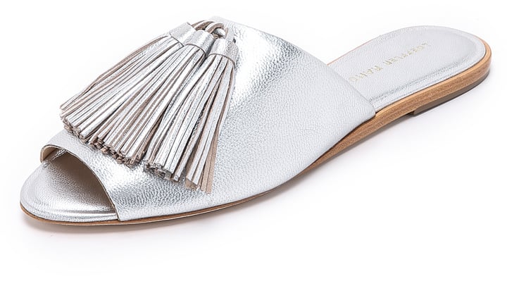 Loeffler Randall Kiki Tassel Slides ($350)