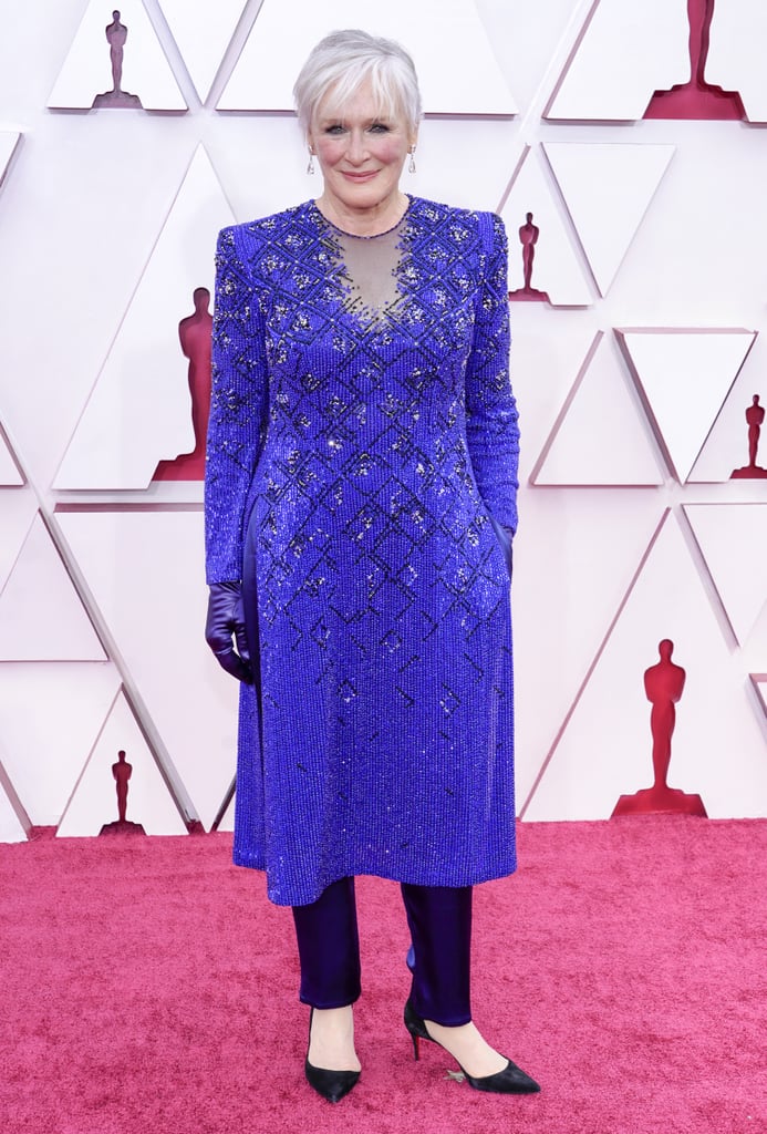 Glenn Close at the 2021 Oscars