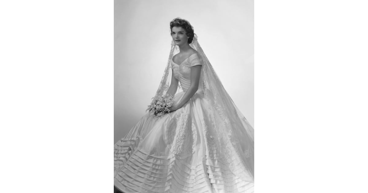 Jackie Kennedy Wedding Dress Popsugar Fashion Uk Photo 2