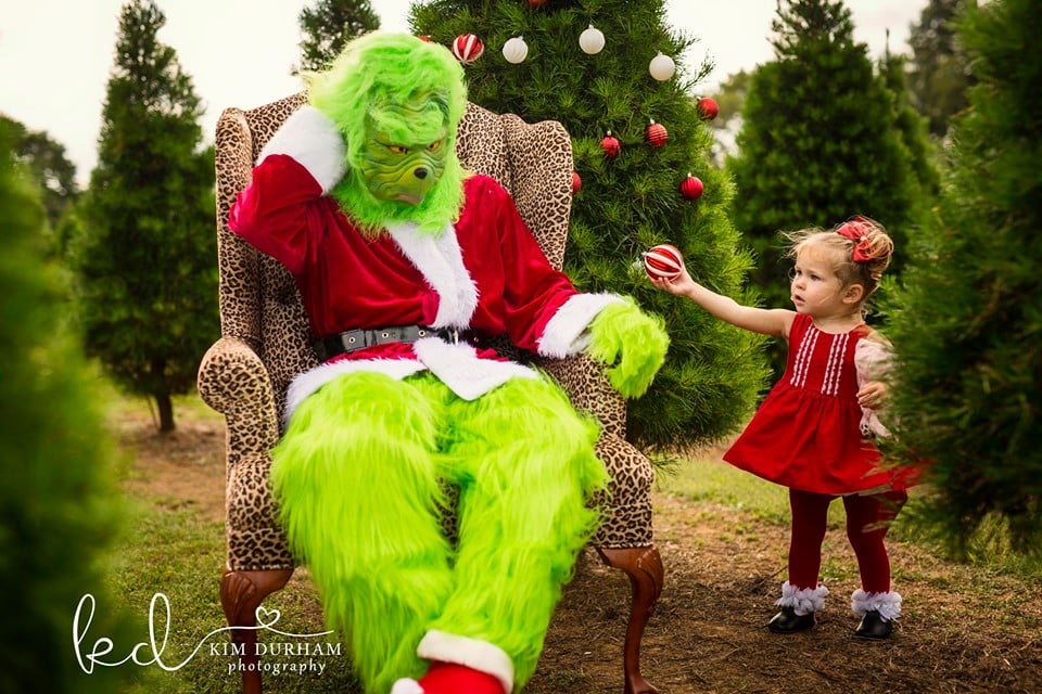 grinch photo session