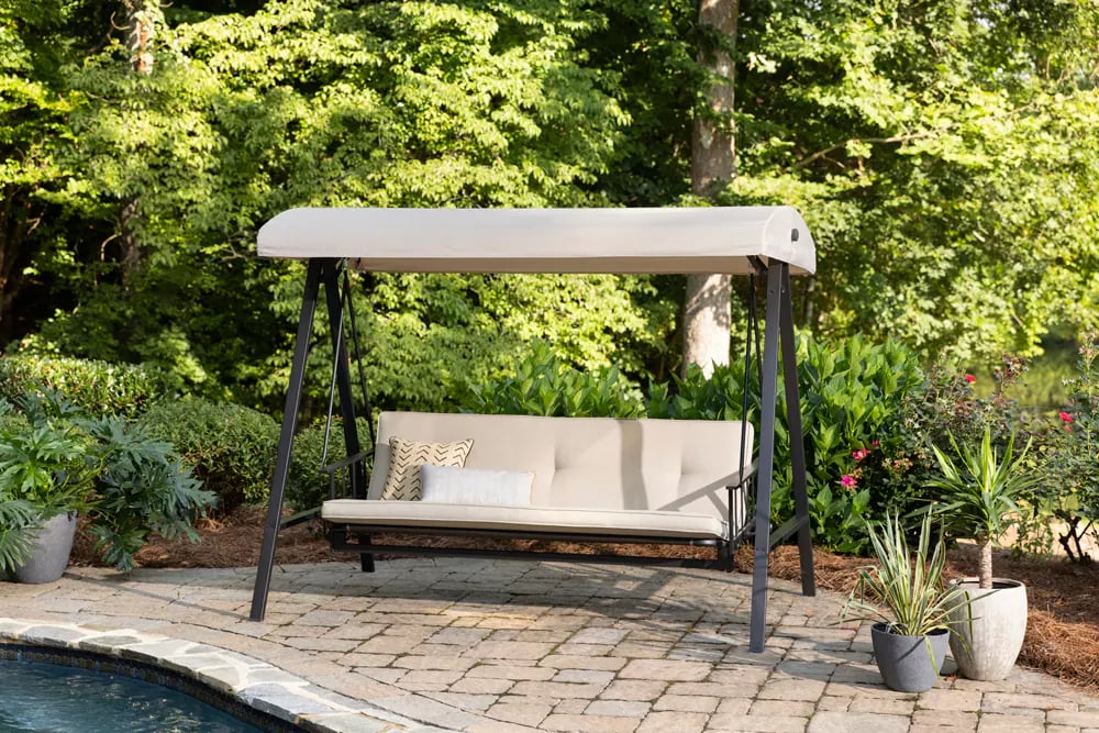 Big lots porch swing top