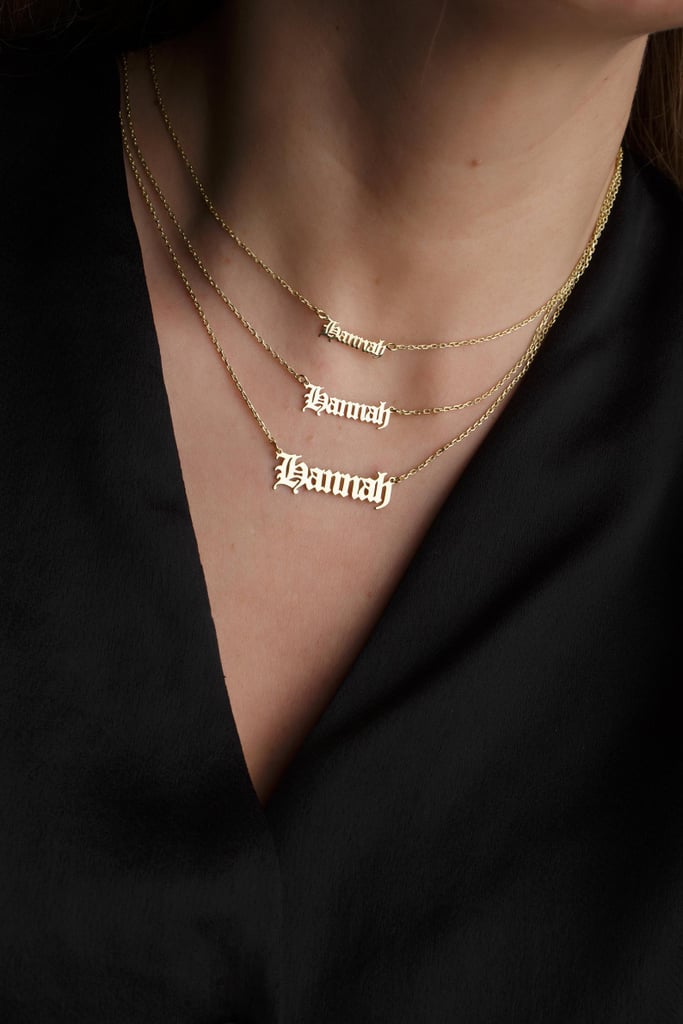 Nameplate Necklace