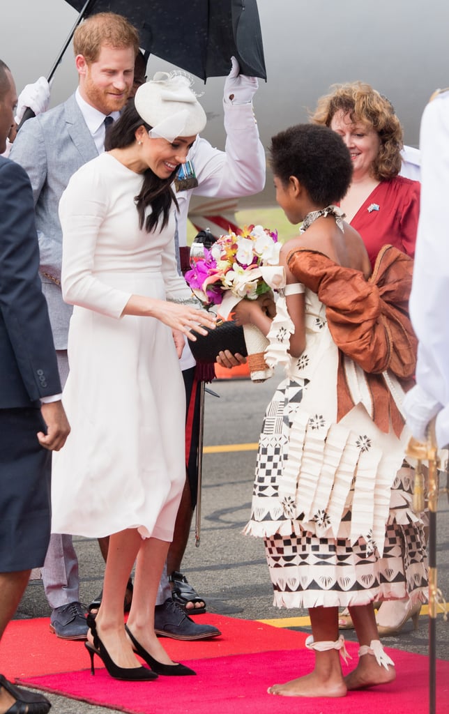 Meghan Markle Zimmerman Dress Australia Tour October 2018