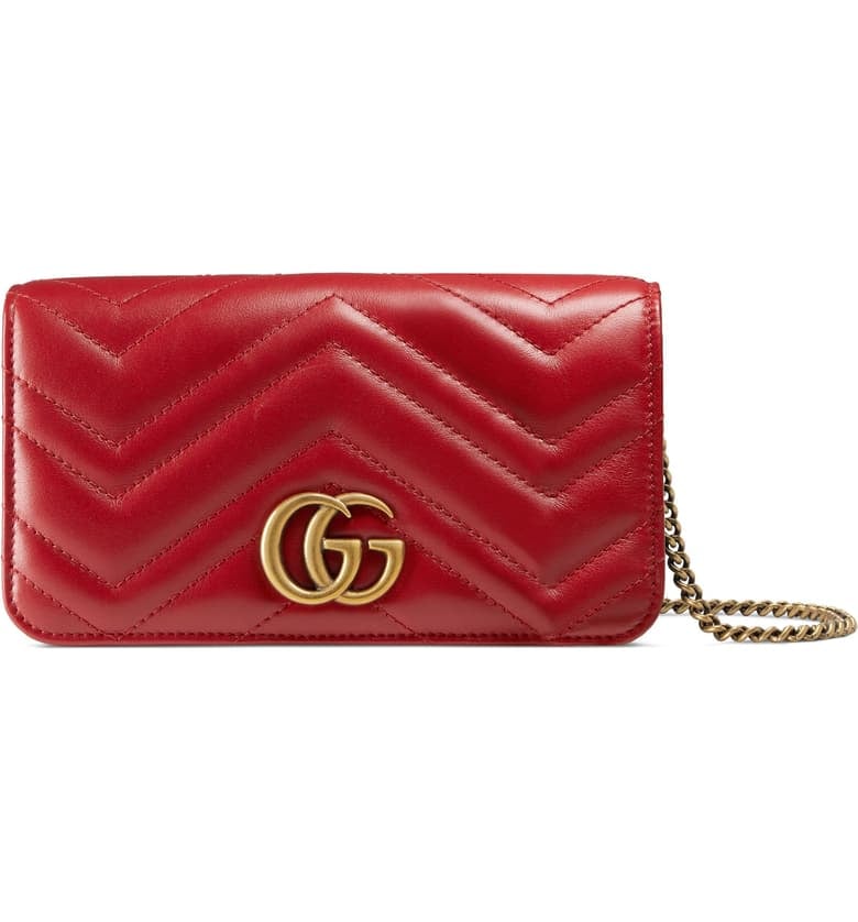 Gucci Marmont 2.0 Leather Shoulder Bag