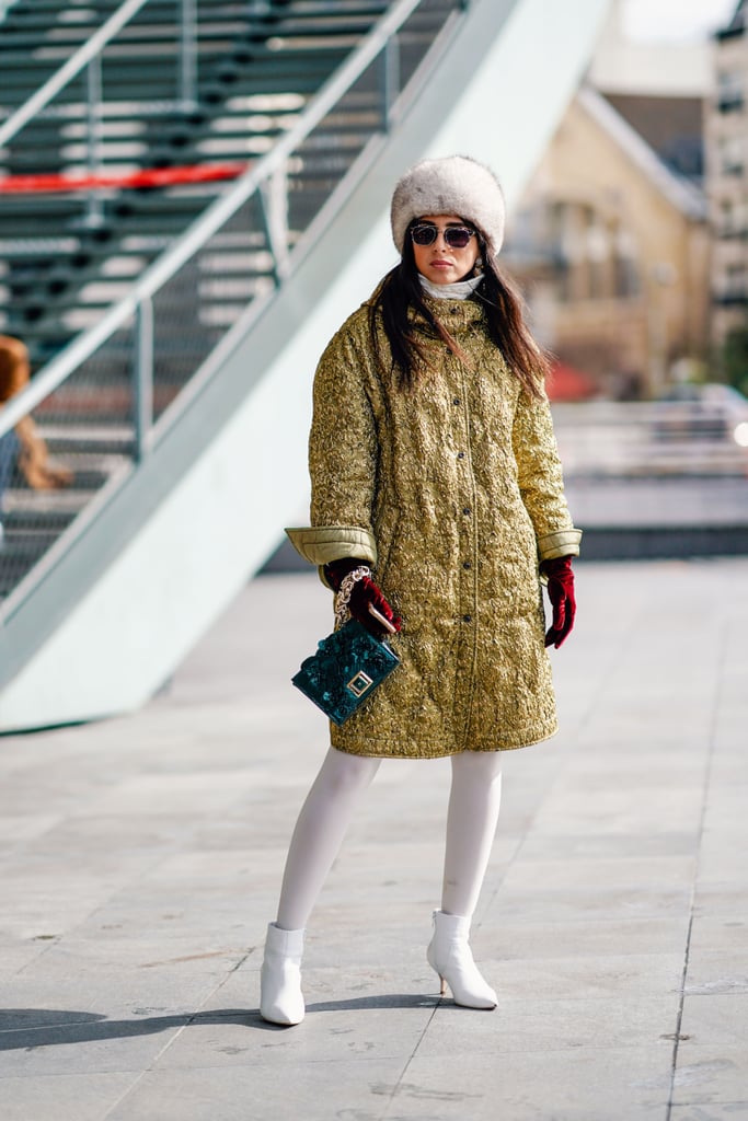 Winter Outfit Idea: A Statement Coat and Furry Hat